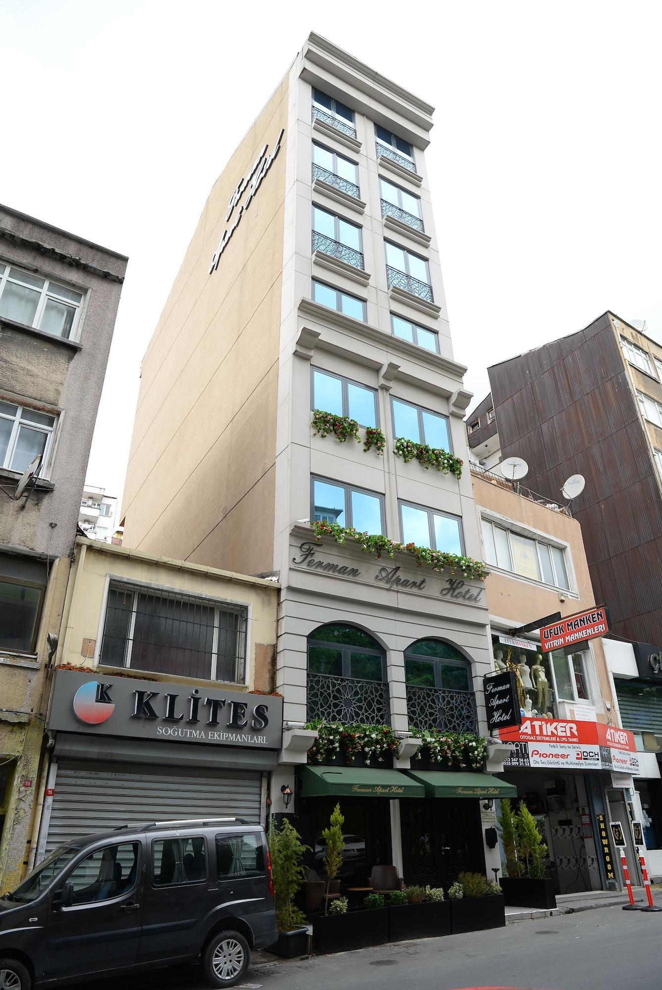 Ferman Apart Hotel Sisli Harbiye Zewnętrze zdjęcie