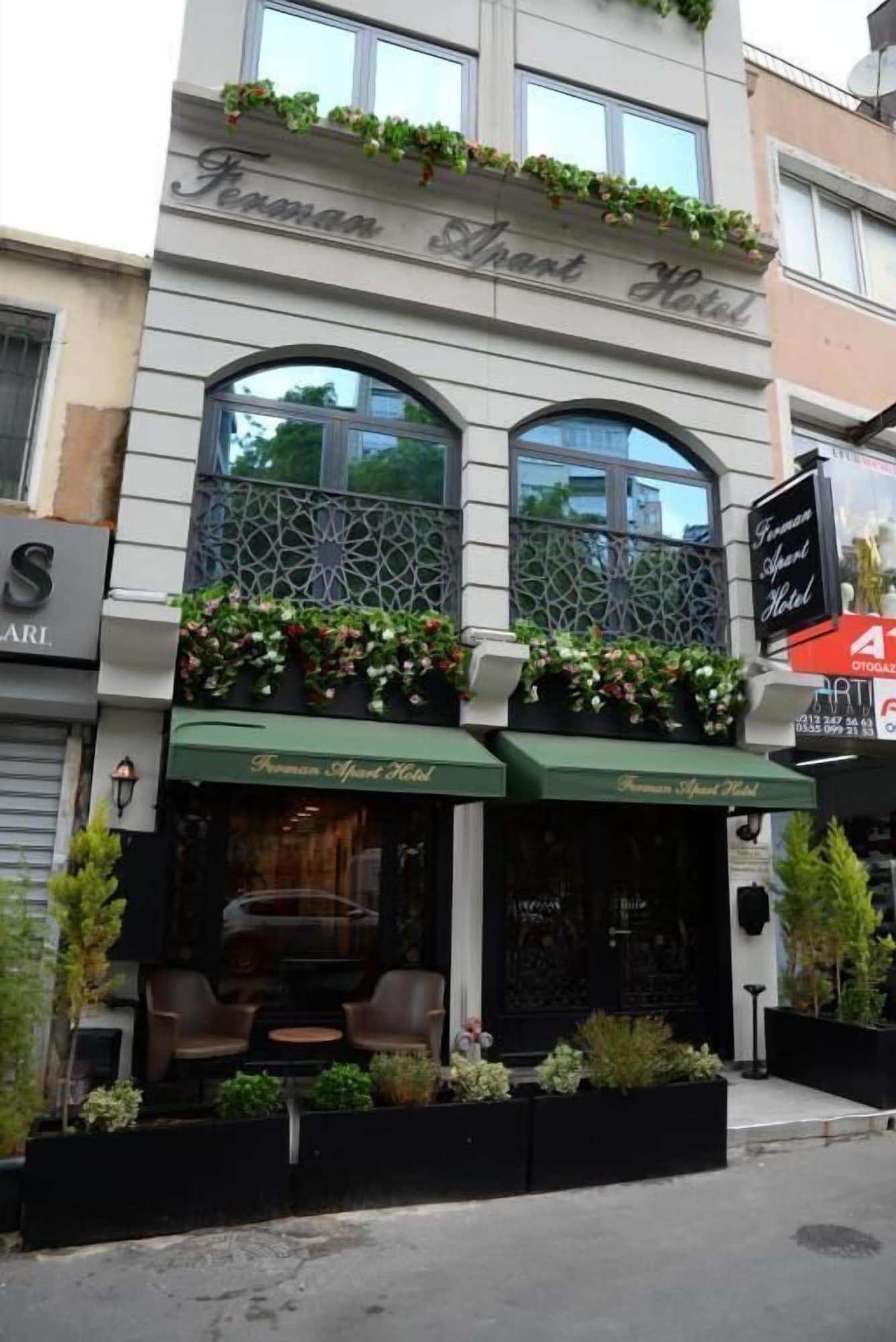 Ferman Apart Hotel Sisli Harbiye Zewnętrze zdjęcie